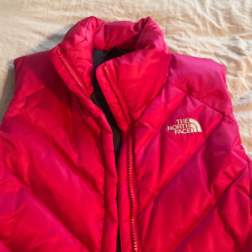 The North Face Pink Puffer Vest